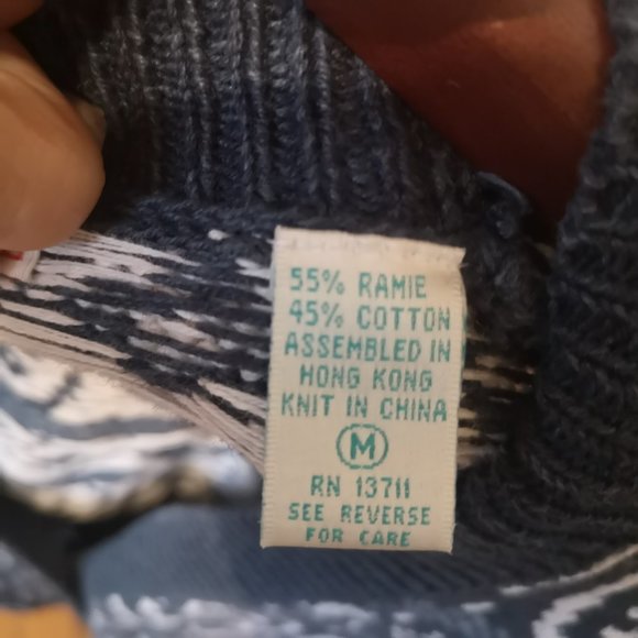 2/$40 Milano Sport v-neck button oversize cardigan sweater - Picture 4 of 8